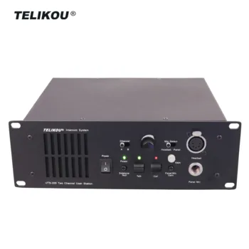TELIKOU UTS-200 | 2-Sârmă 2-Canal Difuzor Statie Difuzor Intern RMK Funcția Full Duplex Talkback